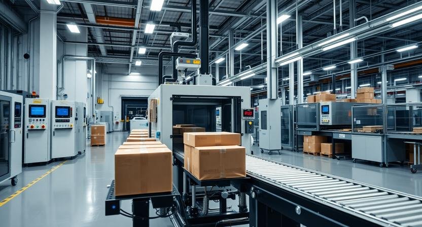 Yash Autopack industrial packaging machinery factory.